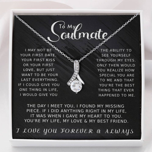 To My Soulmate Alluring Beauty Necklace