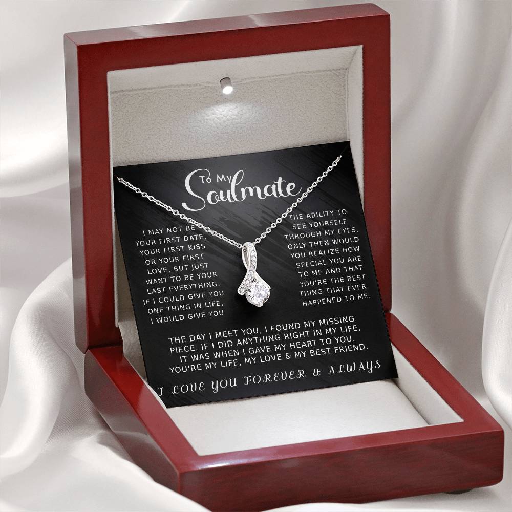 To My Soulmate Alluring Beauty Necklace