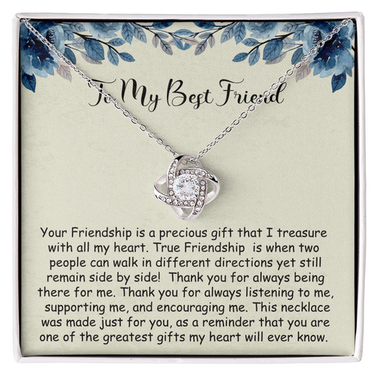 Best Friend Gift - Love Knot Necklace