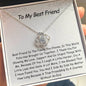 Best Friend Love Knot Necklace